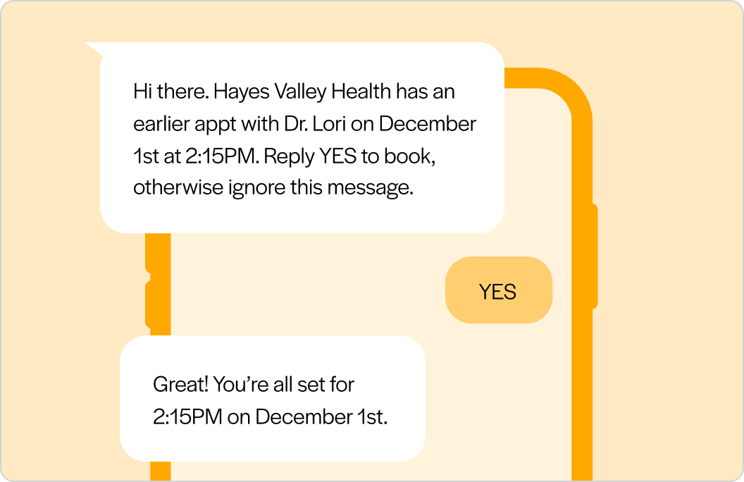 Luma updates your EHR schedule the way a human would.
