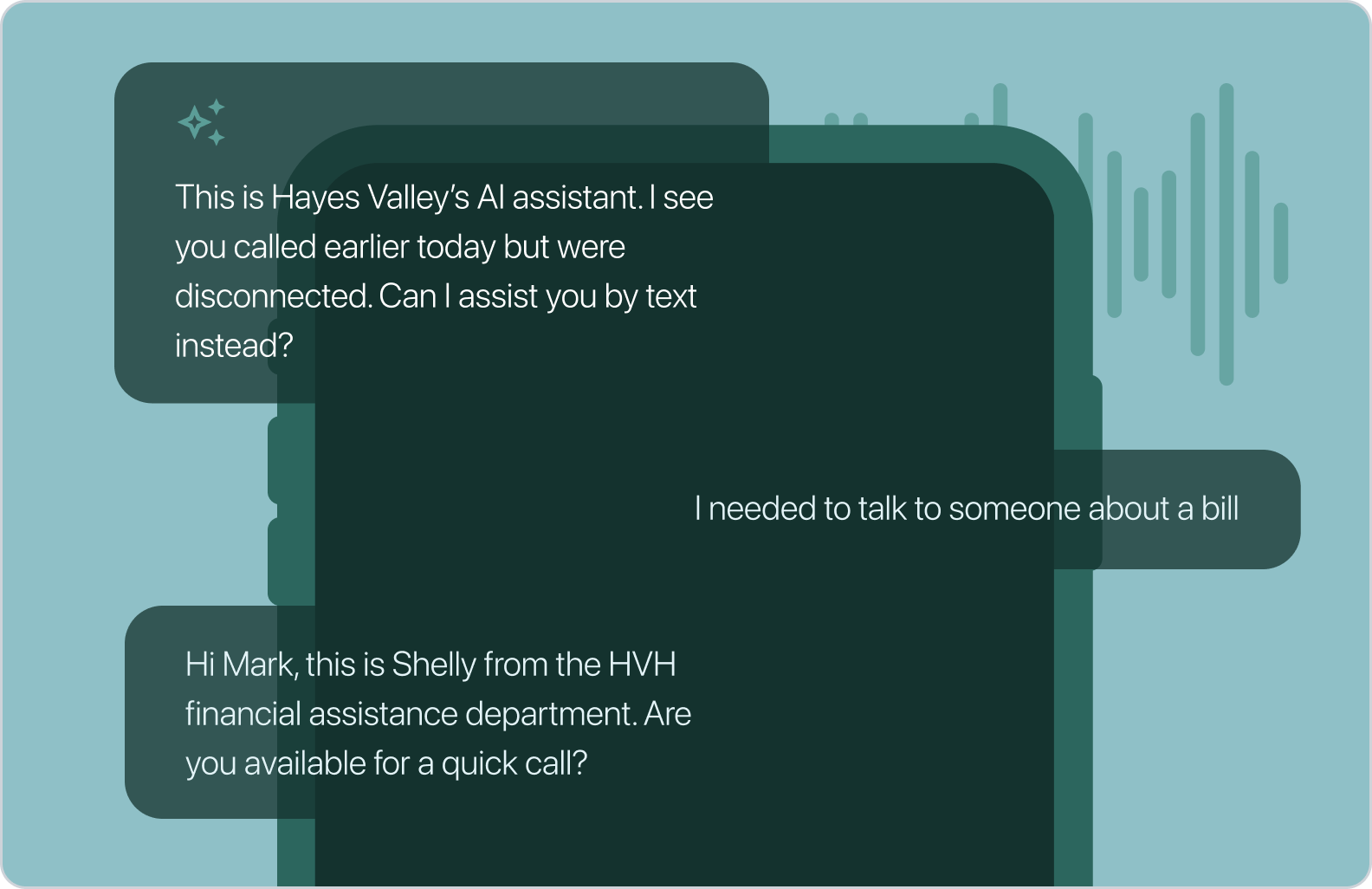 When a patient needs a person, Luma's agent hands off with the full conversation and live AI language translation.