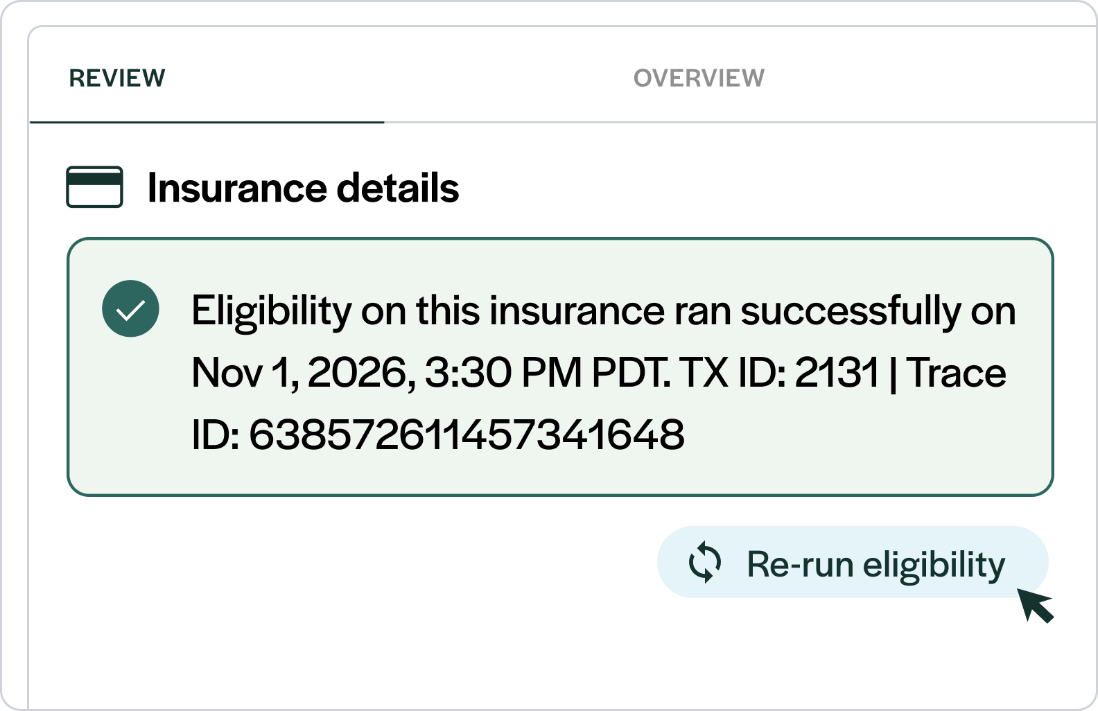 Luma ensures eligibility runs automatically for your whole schedule.