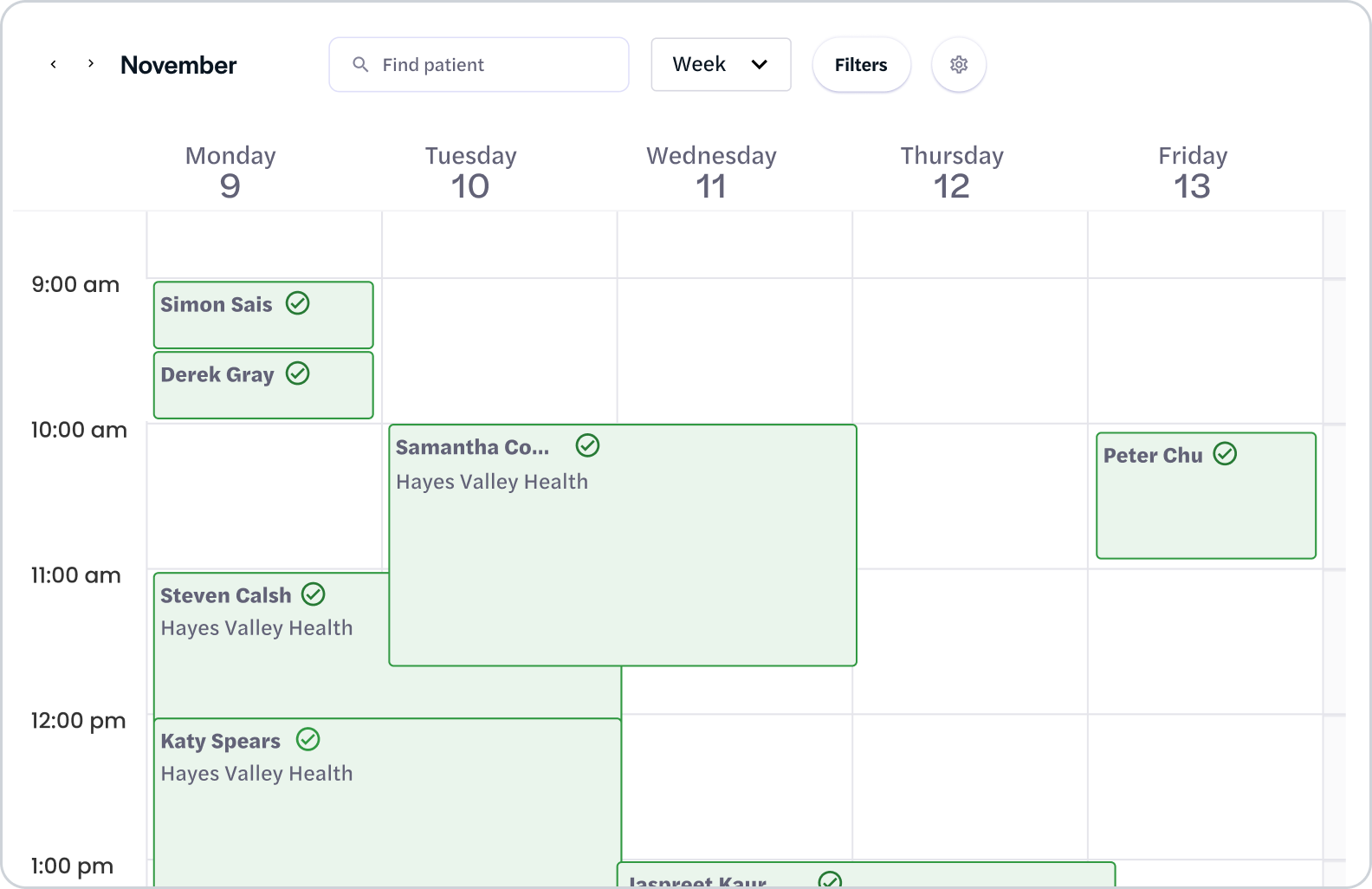 Luma updates your EHR schedule the way a human would.