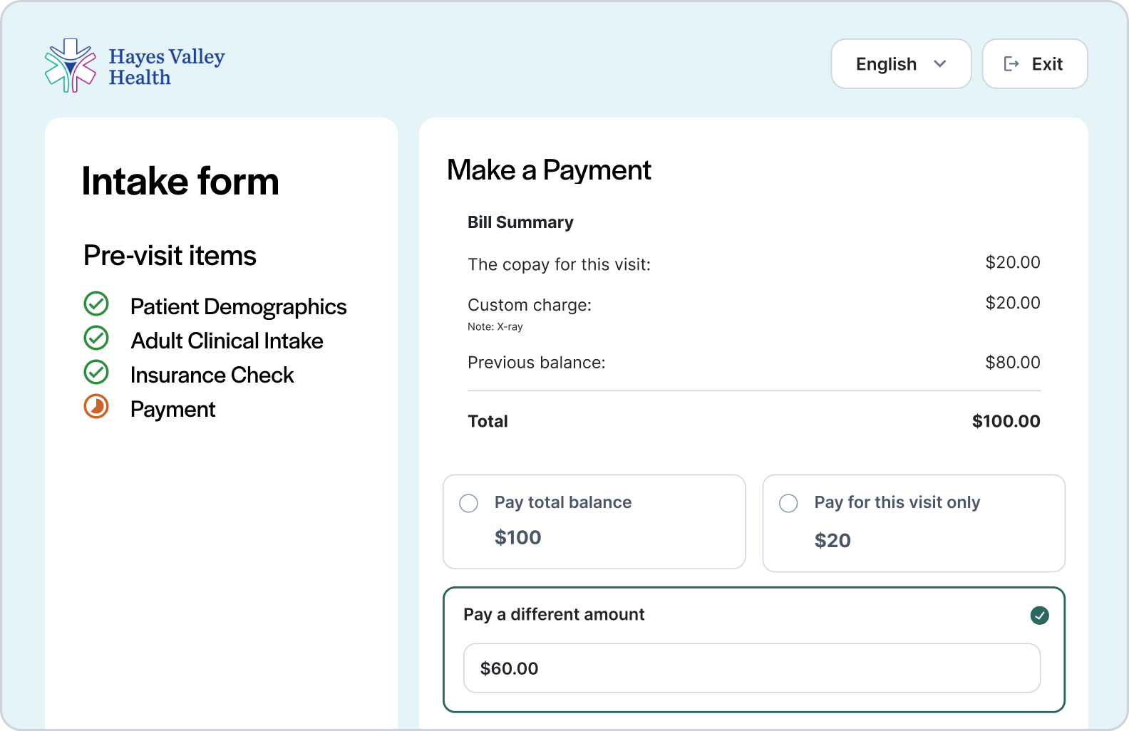 Insurance upload, automated eligibility checks, and payments are part of the prep checklist Luma provides, helping you collect payments before the visit.
